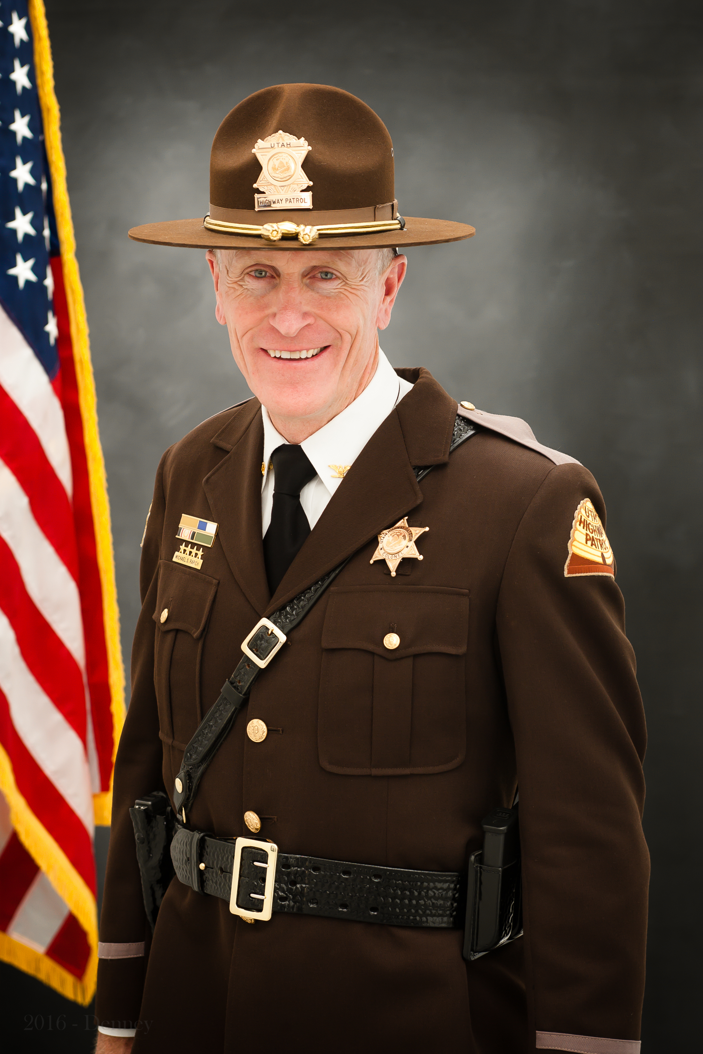Utah Highway Patrol Colonel Michael Rapich